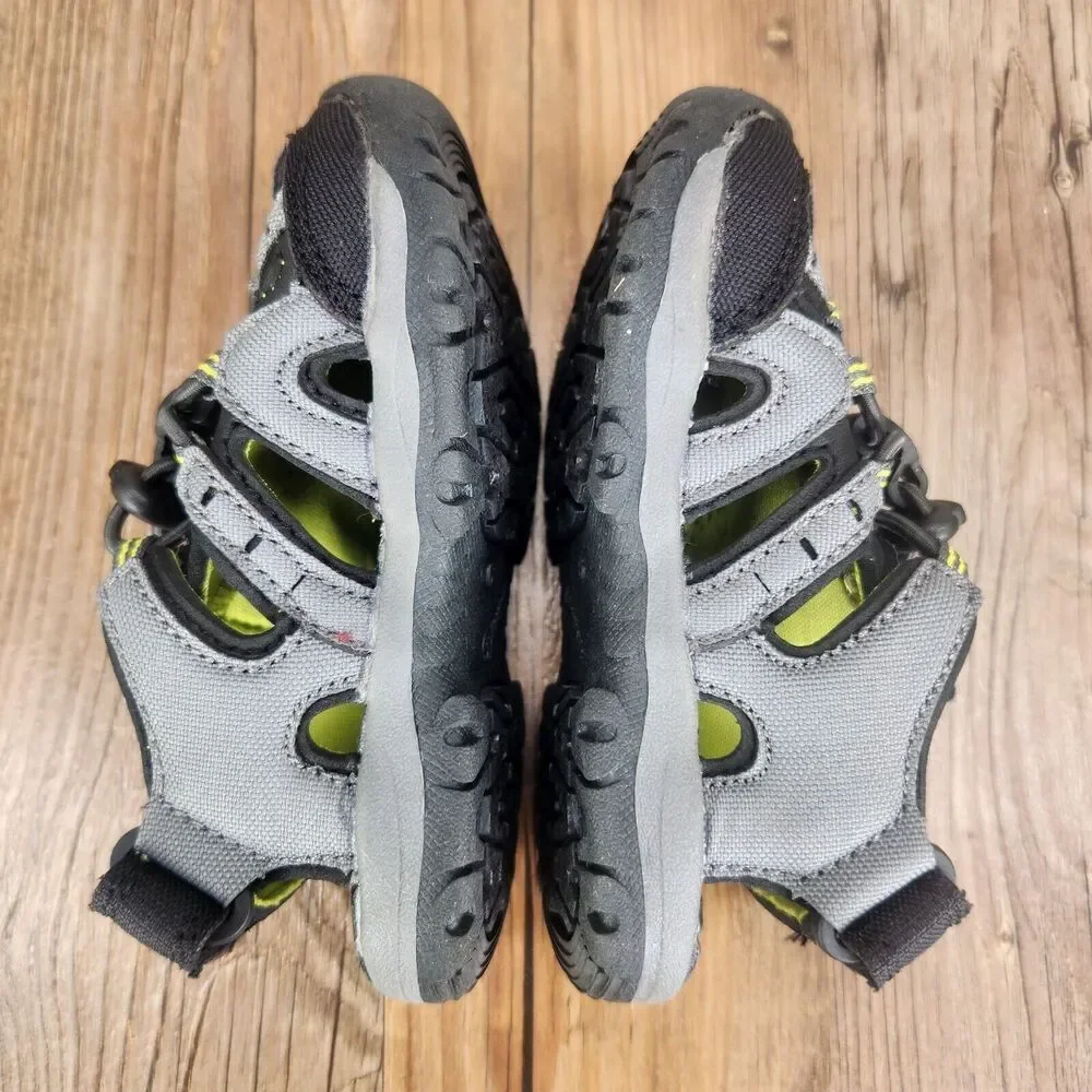 Northside Burke SE Sport Sandal Toddler Size 6 Gray Volt Adjustable Water Shoes
